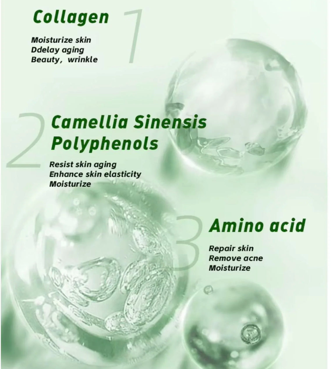 Green Tea Sheet Mask x4 Euphoriq