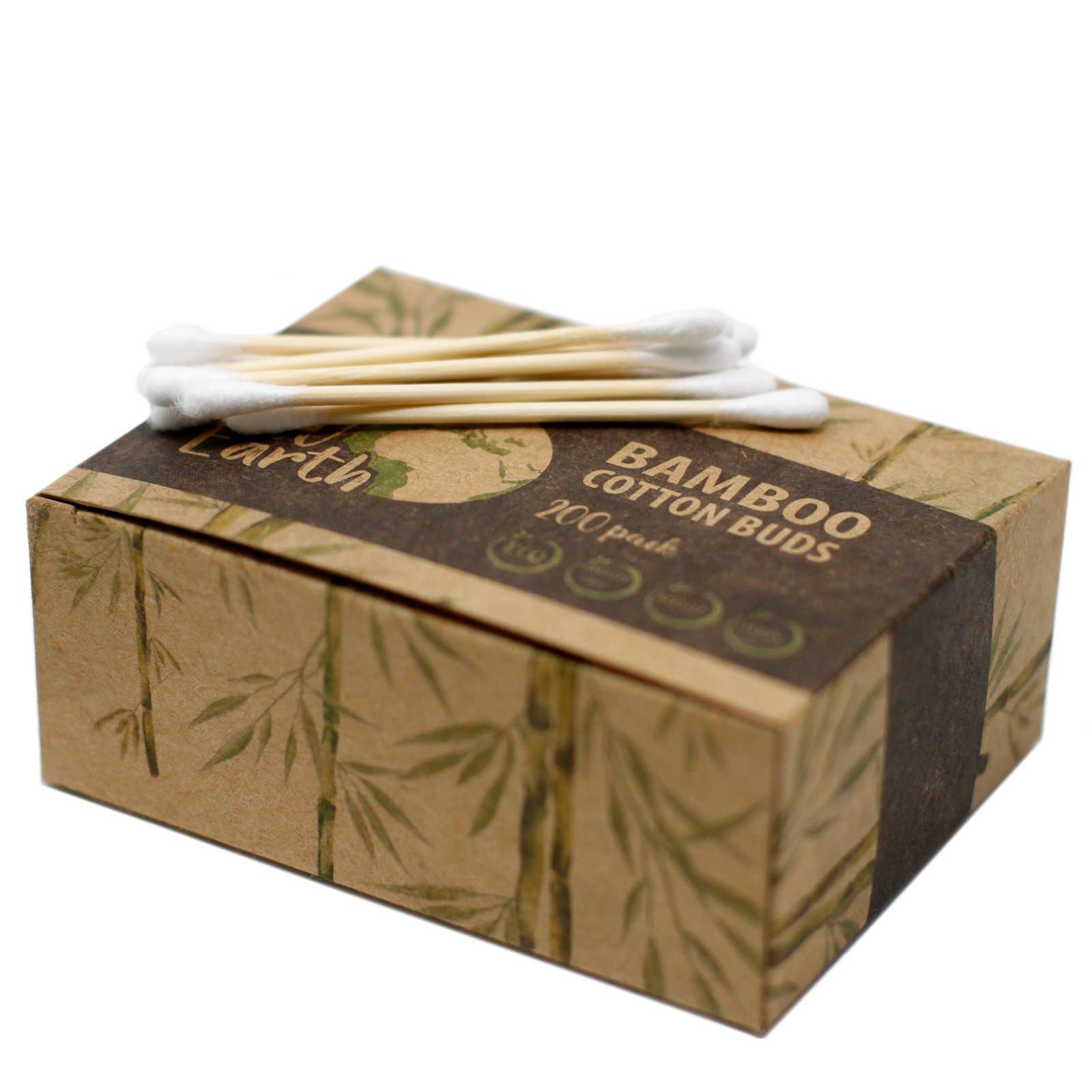 Box of 200 Bamboo Cotton Buds - Euphoriq