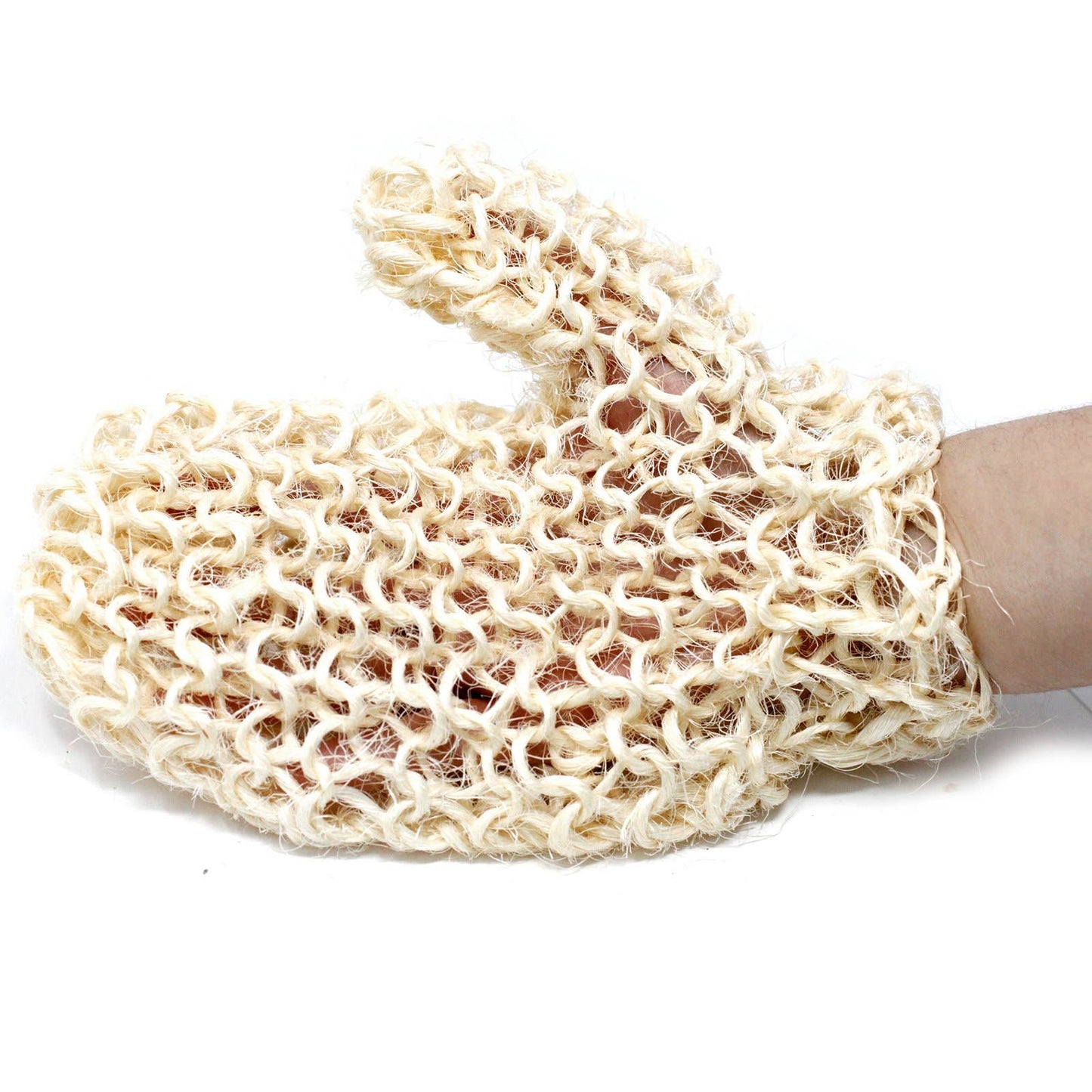 Eco Sisal Sponge and Scrub - Exfoliating Glove