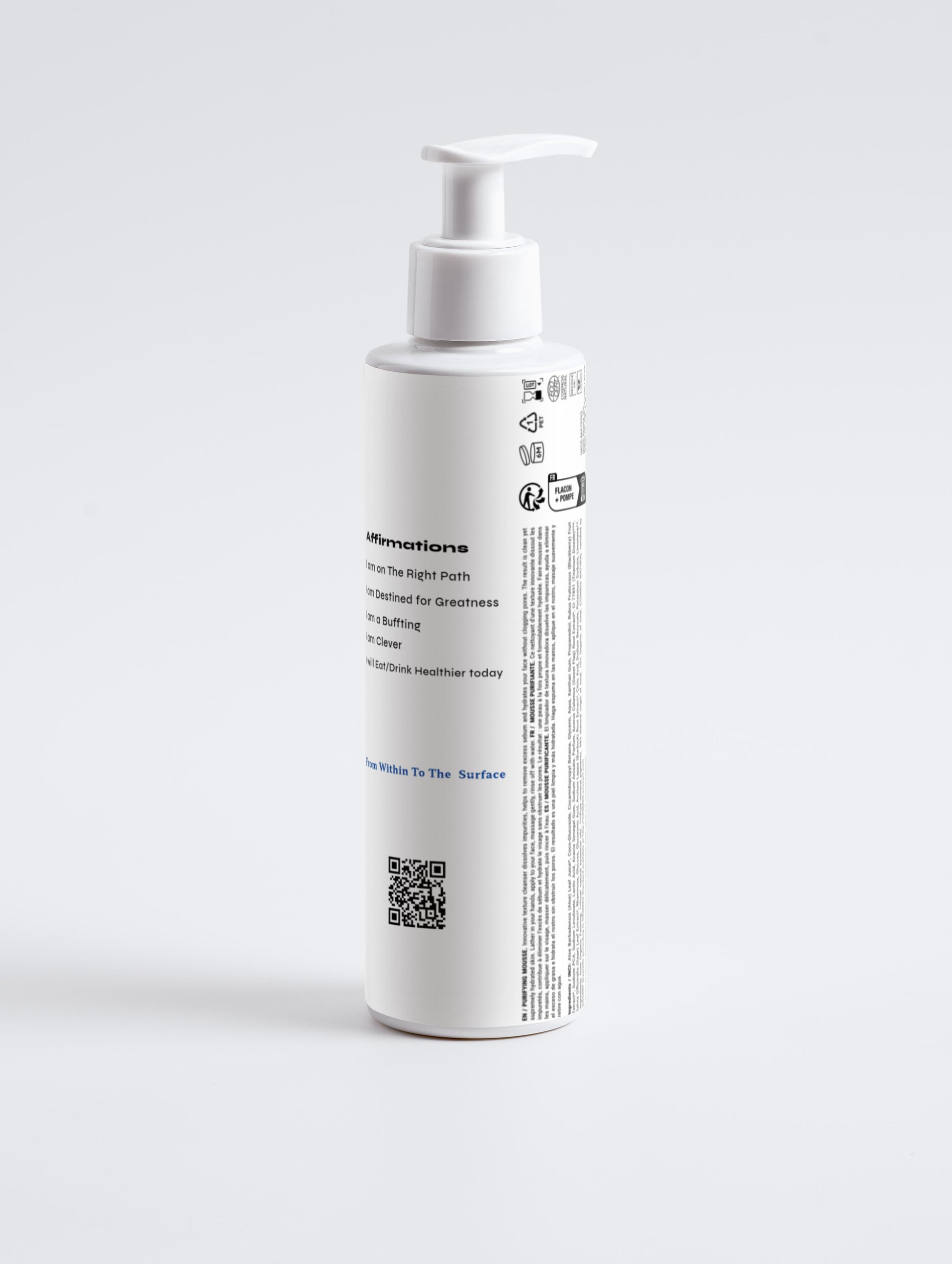 Purifying Mousse Lactic Acid Face Wash - Euphoriq