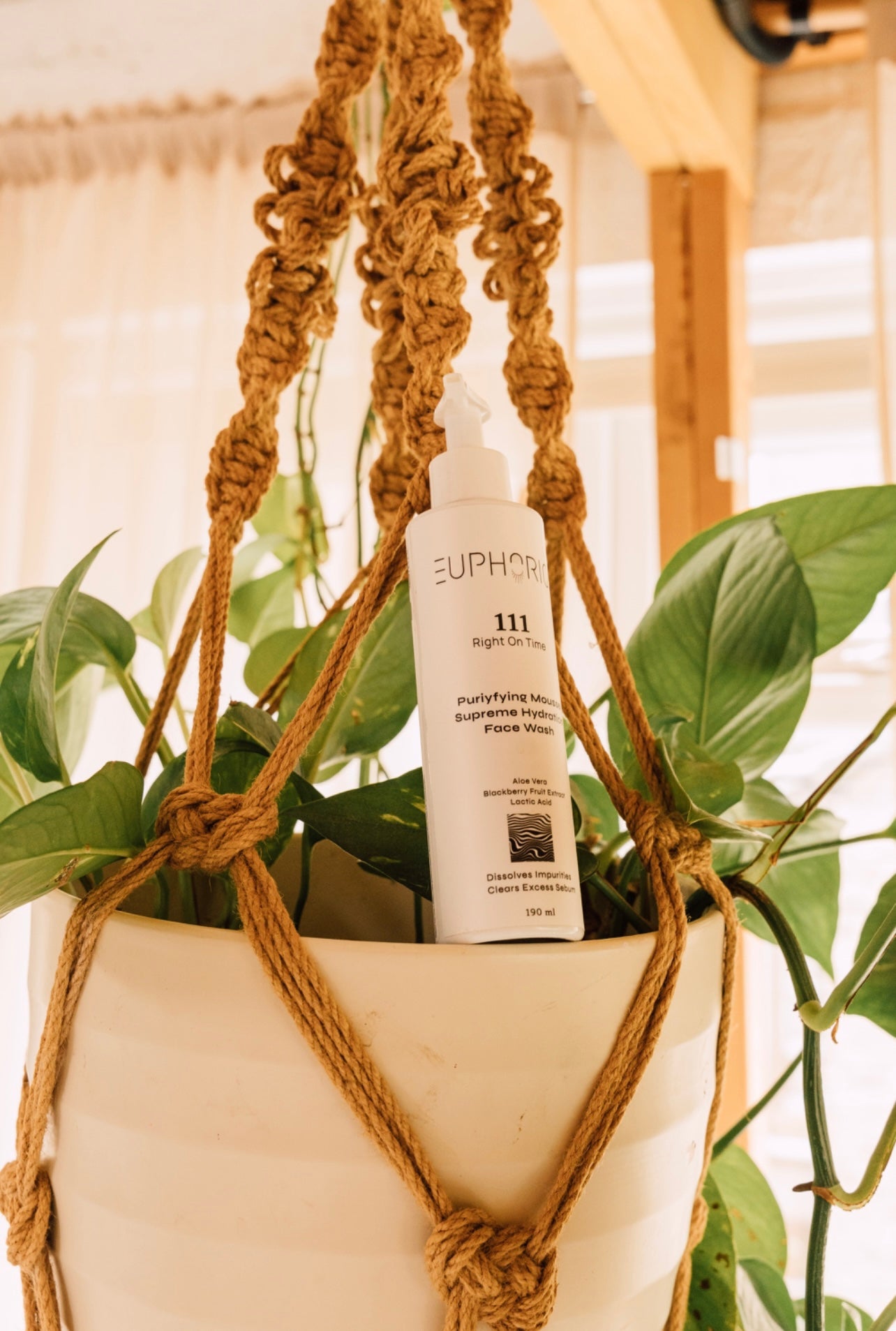 Purifying Mousse Lactic Acid Face Wash - Euphoriq