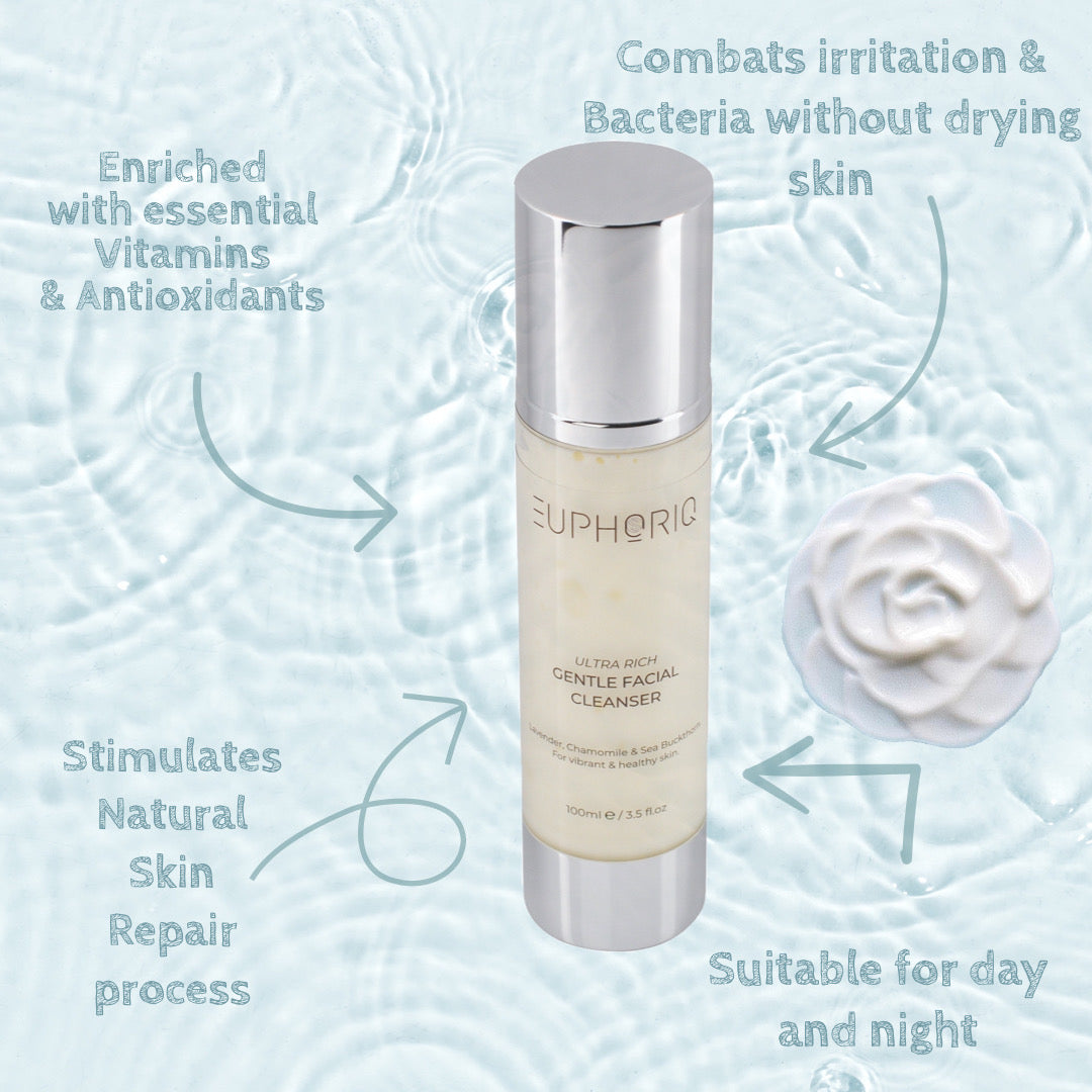 Ultra Rich Gentle Facial Cleanser - Euphoriq