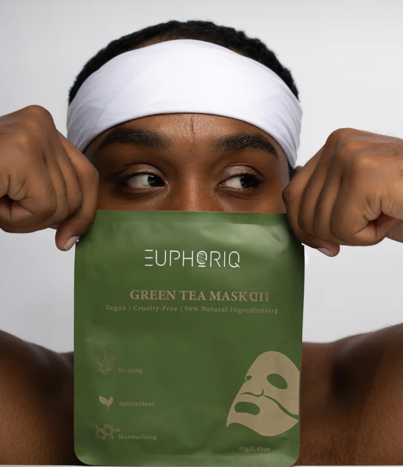 Green Tea Sheet Mask x4 Euphoriq