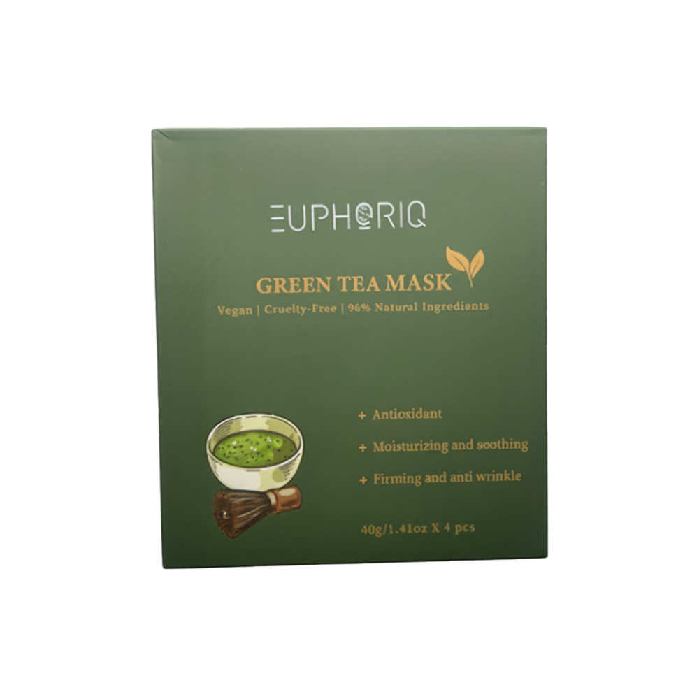 Green Tea Sheet Mask x4
