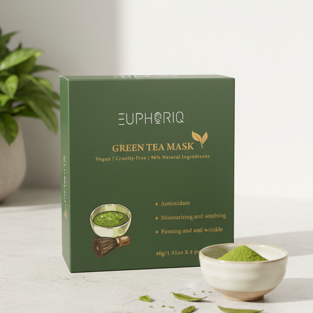 Green Tea Sheet Mask x4