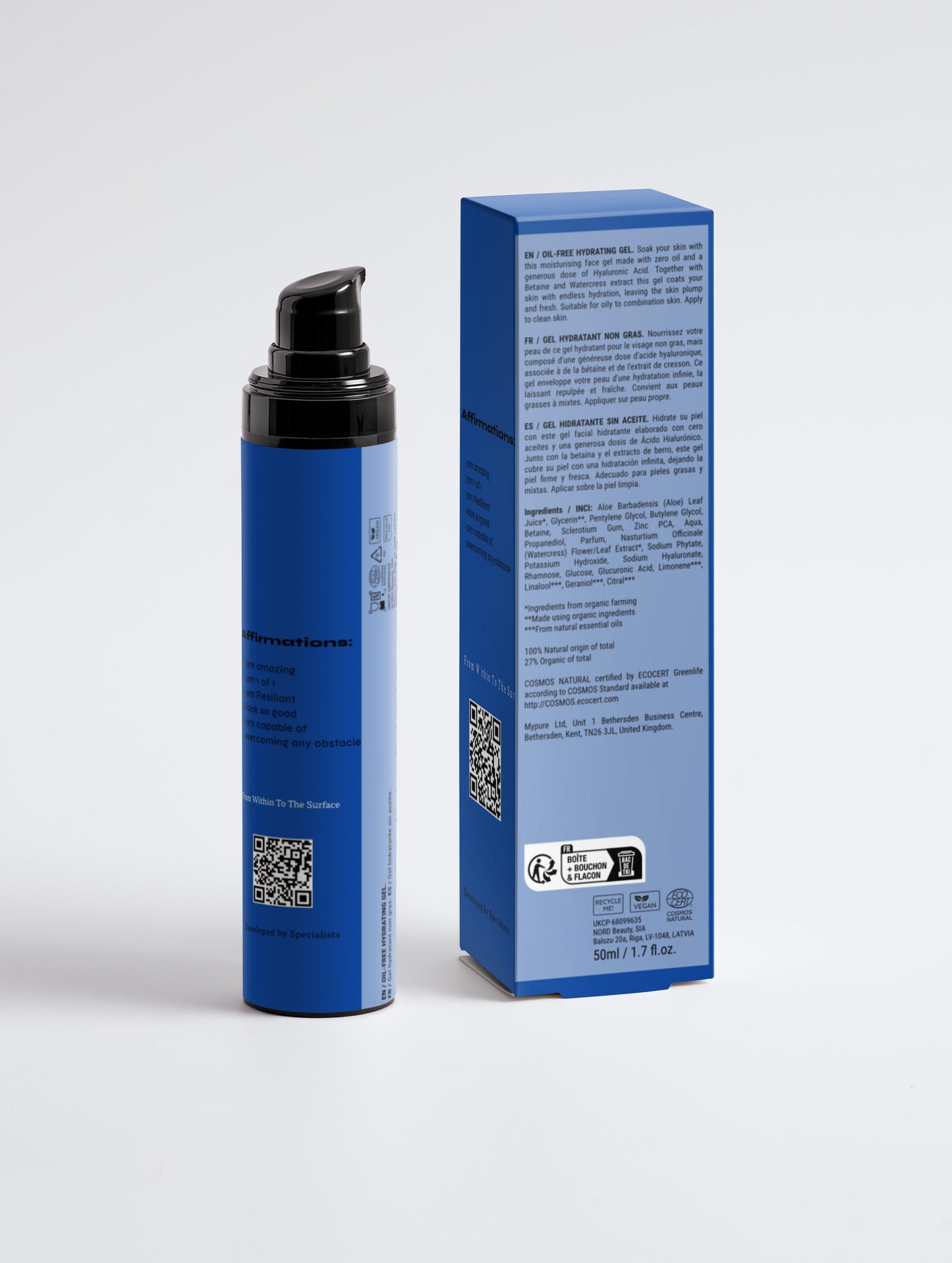 444 Multi-Dimensional Hydrating Facial Gel